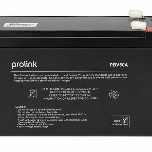 PROLINK UPS BATTERY 8.2AH BRAND NEW
