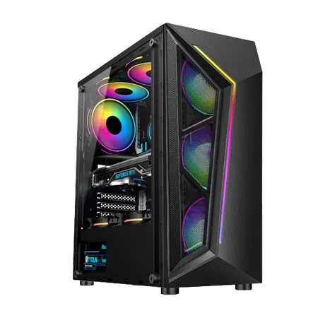 RUIX V8 BLACK GAMING CASING