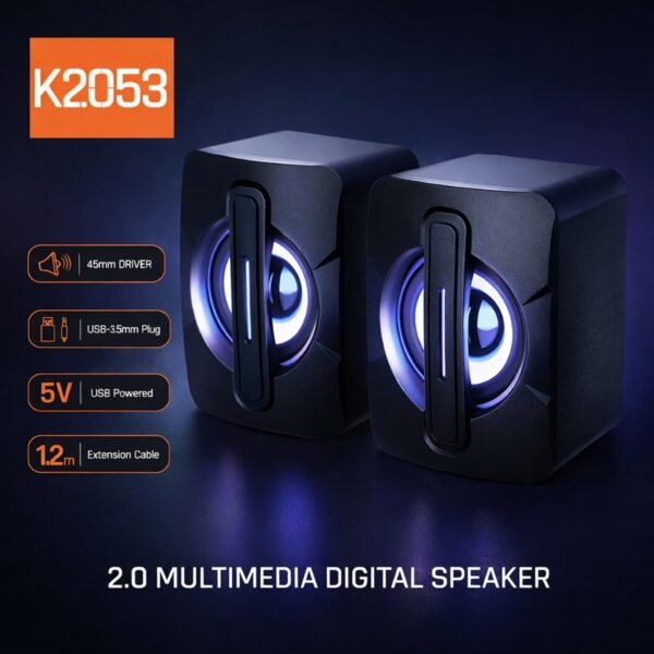 K2053 2.0 MULTIMEDIA SPEAKER