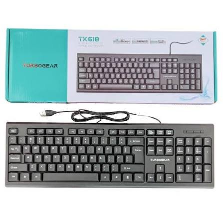 TURBOGEAR TK618 WIRED KEYBOARD