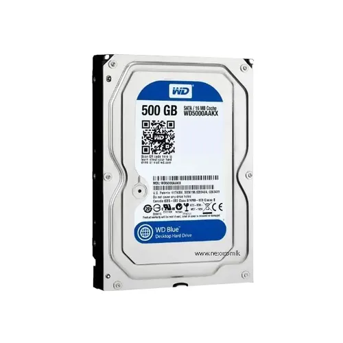500GB WD USED SATA HARD DISK